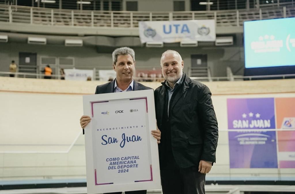 ACES comunicó oficialmente la designación de San Juan como Capital Americana del Deporte